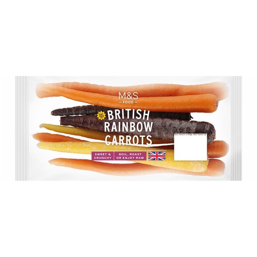 M&S Rainbow Carrots
