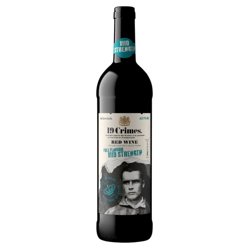 19 Crimes Mid Strength Red Blend