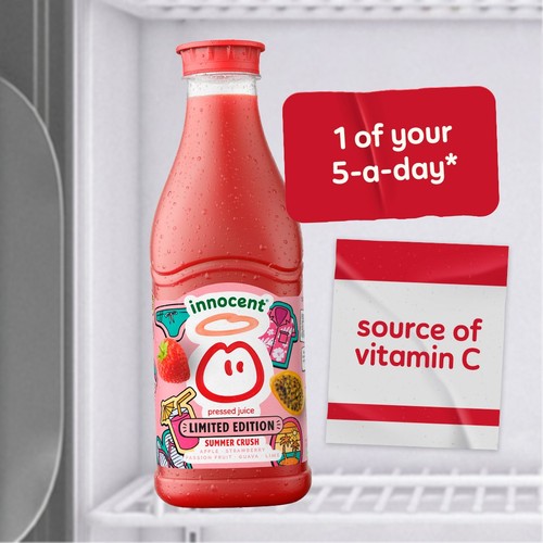 innocent Summer Crush Strawberry, Lime & Guava Juice Limited Edition