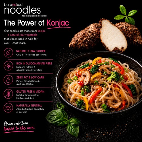 Bare Naked Low-Carbohydrate Noodles