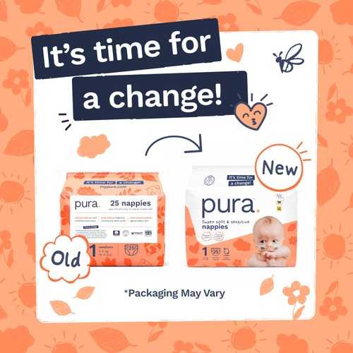 Pura Nappies Size 1