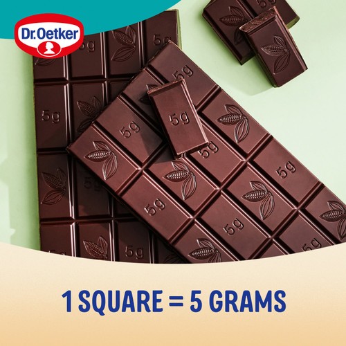 Dr. Oetker Extra Dark Cooking Chocolate Bar