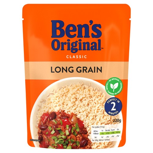 Ben's Original Long Grain Microwave Rice