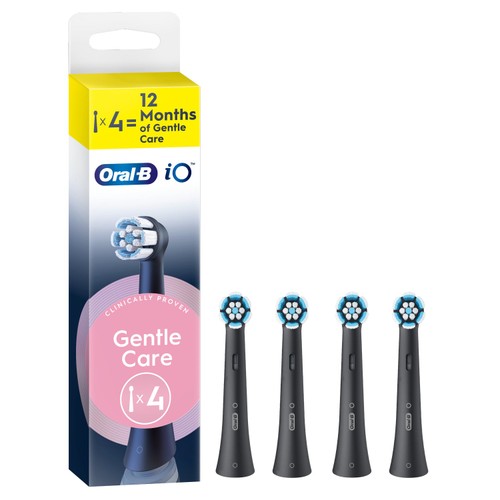 Oral-B iO Gentle Care Black Toothbrush Heads Refills