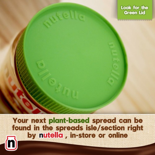 Nutella Plant Based Hazelnut & Chocolate Spread