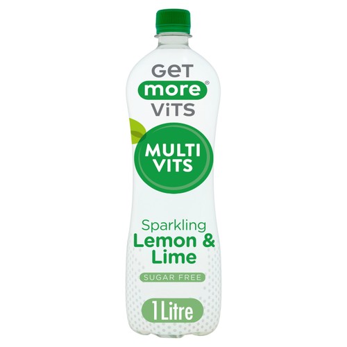 Get More Multivitamins Sparkling Water Lemon & Lime