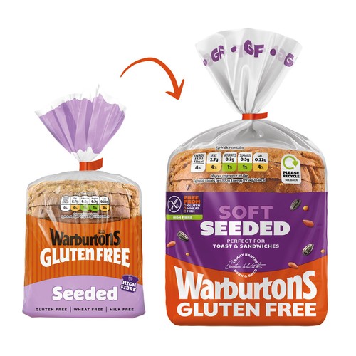 Warburtons Gluten Free Soft Seeded Loaf