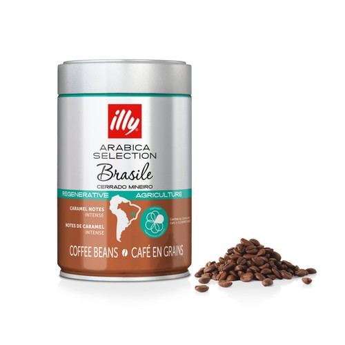 illy Cerrado Mineiro Brazil Coffee Beans - Regenerative Agriculture