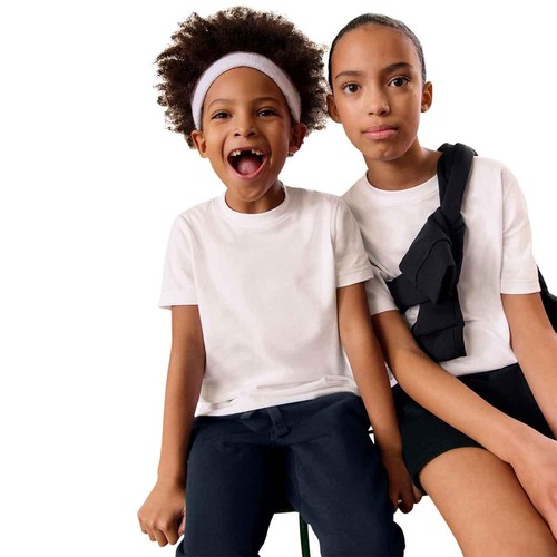 M&S Unisex T-Shirt, 9-10 Years, White
