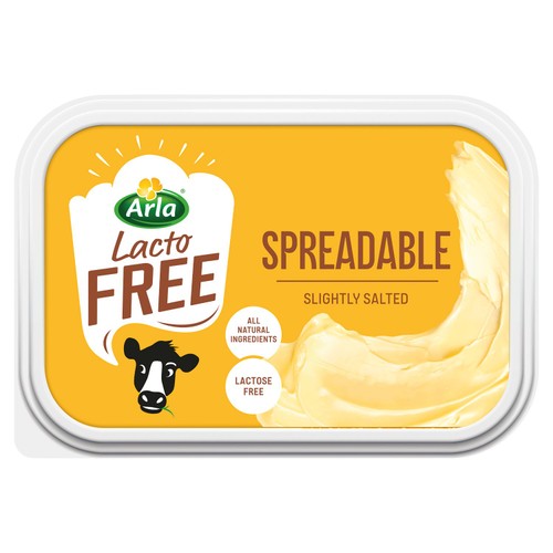 Arla LactoFREE Slightly Salted Spreadable Butter