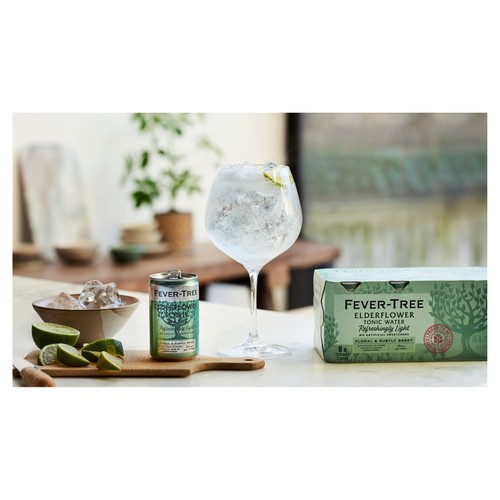 Fever-Tree Light Elderflower Tonic Cans
