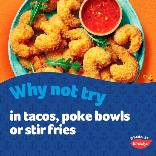 Birds Eye Captain's Discoveries Crispy Breaded Prawns