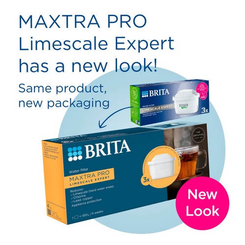 BRITA MAXTRA PRO Limescale Expert Water Filter - 3 pack