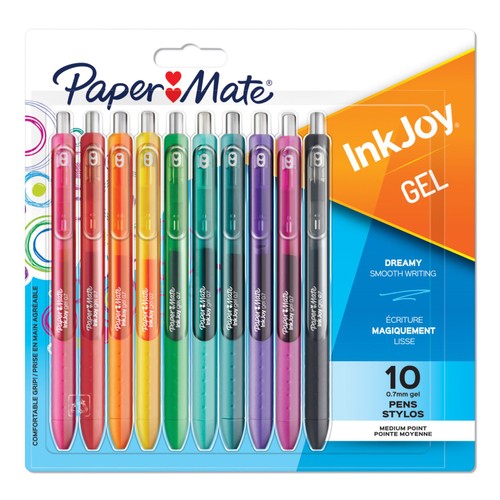 Paper Mate InkJoy Gel Pens, Assorted Vibrant Ink Colours