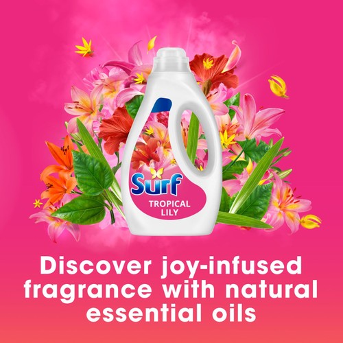 Surf Tropical Lily Liquid Laundry Washing Detergent 35 Washes