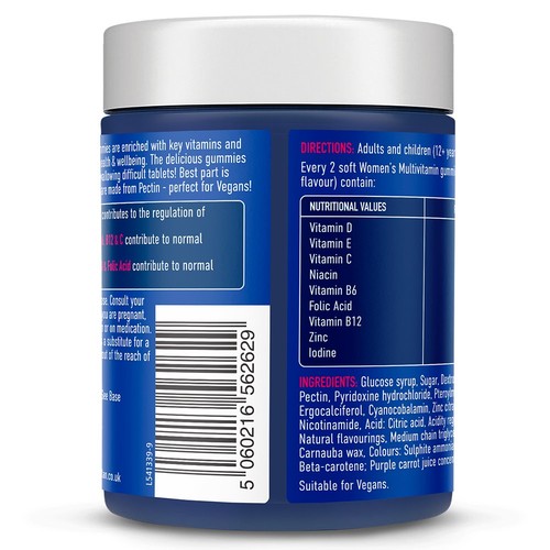 Bioglan VitaGummies for Adults, Womens Multivitamins