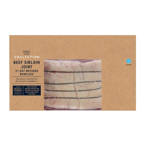 M&S Select Farms British Beef Sirloin Joint