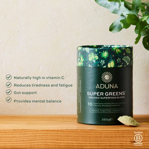 Aduna Super Greens Organic Superfood Blend
