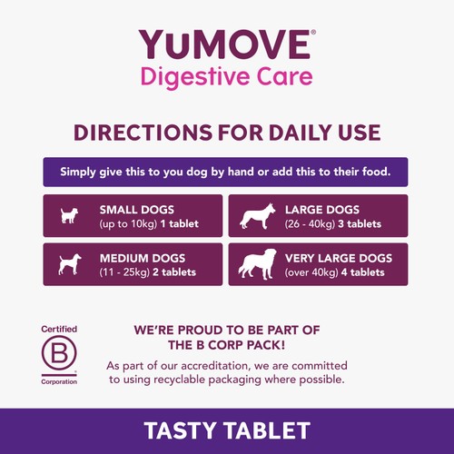 YuMOVE Digestive Support Pre & Probiotic for Dogs