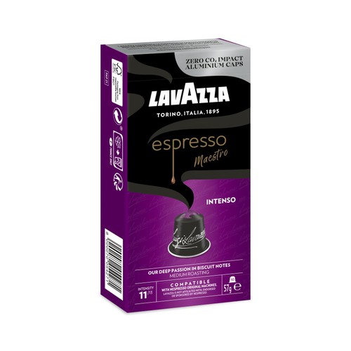 Lavazza Espresso Intenso Aluminium Nespresso Compatible Capsules