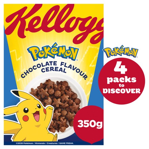 Kellogg's Pokemon Chocolate Cereal