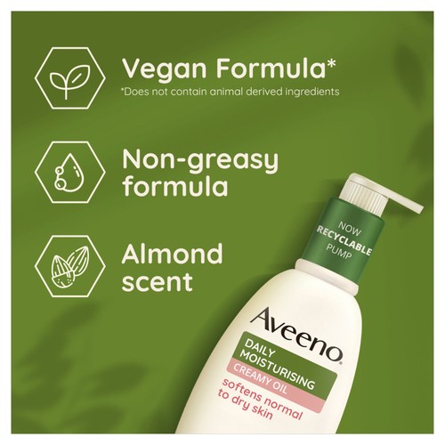 Aveeno Daily Moisturising Creamy Oil Body Lotion 