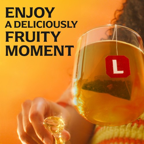 Lipton Fruit Tea Peach Paradise Tea Bags