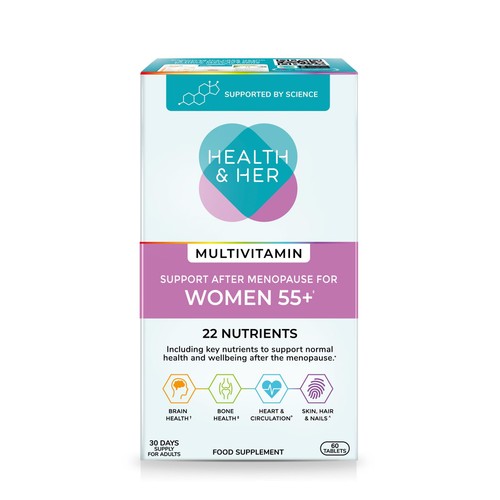 Health & Her Perimenopause Biome Multi-Nutrient Support Supplement - 60 - View #6