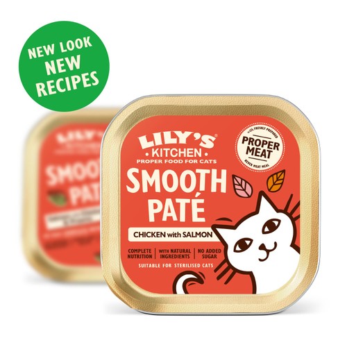 Lily's Kitchen Cat Smooth Chicken & Salmon Pate