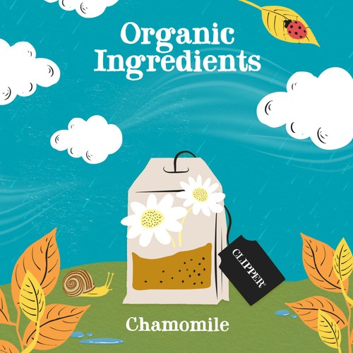 Clipper Organic Chamomile Tea Bags Infusion