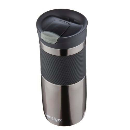 Contigo Byron Travel Mug 470ml Leakproof Insulated Gunmetal Grey