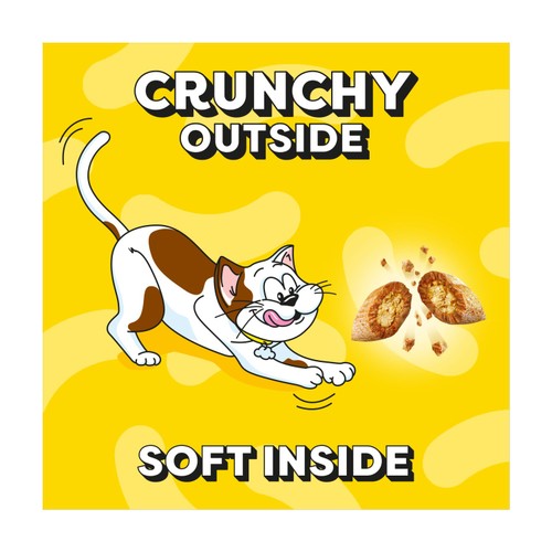 Dreamies Cat Treat Biscuits with Tuna Flavour Bulk Mega Tub