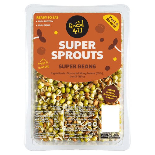 Good4U SUPER SPROUTS SUPER BEANS