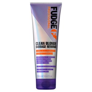 Fudge Professional Clean Blonde Damage Rewind Violet-Toning Conditioner 250ml