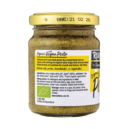 Realfoods Organic Vegan Green Pesto