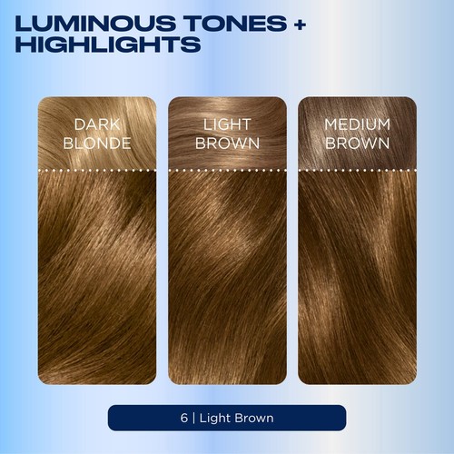 Clairol Nice'n Easy Hair Dye, 6 Light Brown