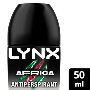 Lynx Africa 48h Roll On Antiperspirant Deodorant 50ml