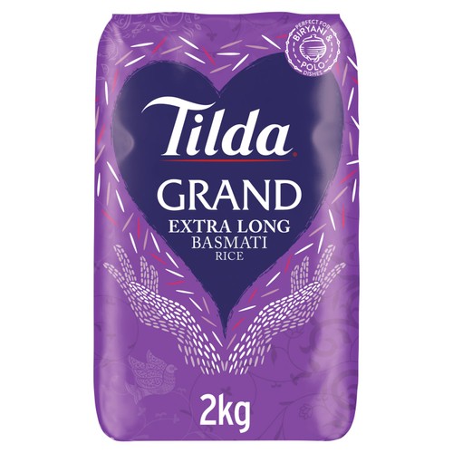 Tilda Grand Extra Long Grain Basmati Rice