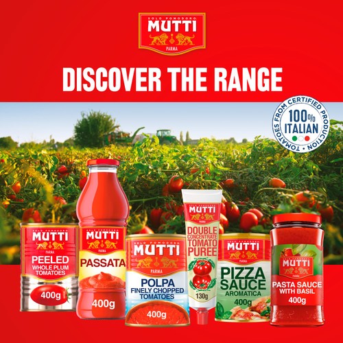 Mutti Organic Peeled Plum Italian Tomatoes 