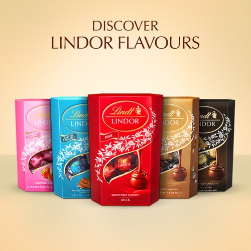 Lindt Lindor White Chocolate Truffles Box