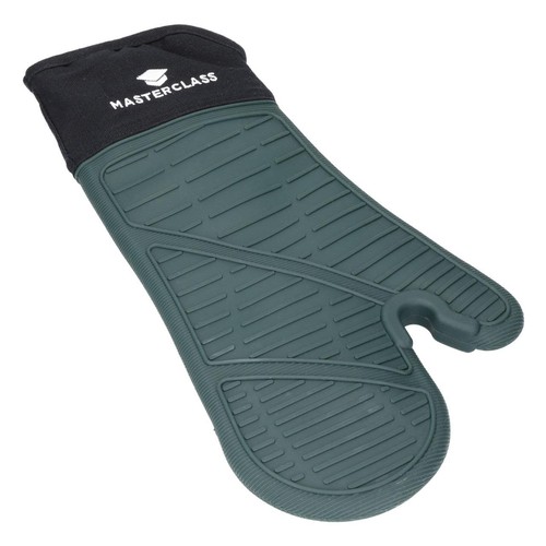 MasterClass Silicone Single Oven Glove, Green