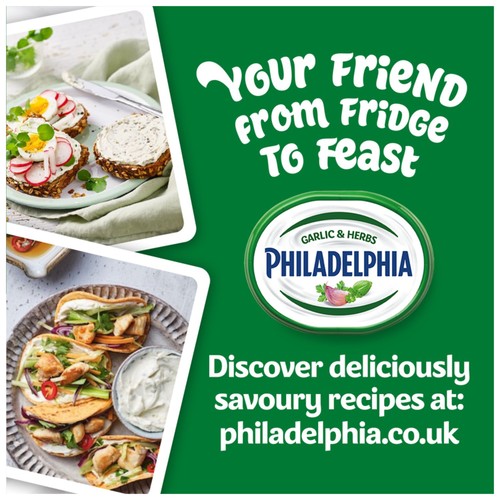Philadelphia Garlic & Herbs Soft Cream Cheese