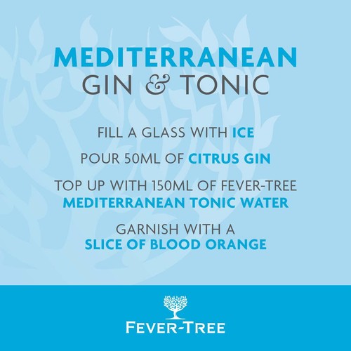 Fever-Tree Light Mediterranean Tonic Cans