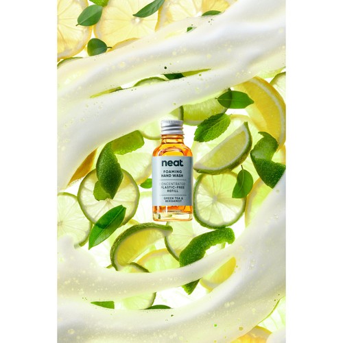 Neat Foaming Hand Wash Concentrated Refill Green Tea & Bergamot