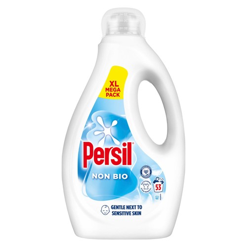 Persil Laundry Washing Liquid Detergent Non Bio 53 Washes