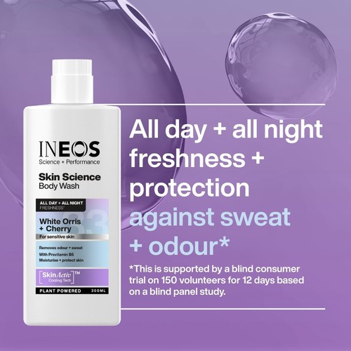 INEOS Skin Science White Orris & Cherry Body Wash