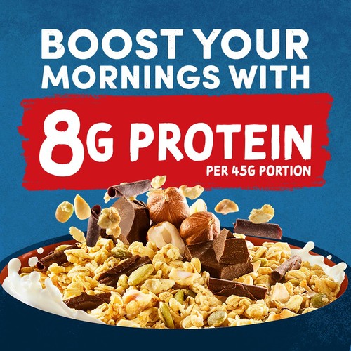 Jordans Protein Boost Chocolate & Hazelnut Granola
