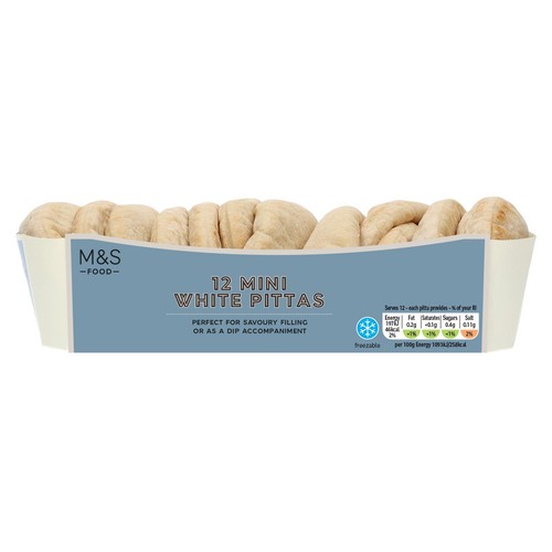 M&S Small White Pittas