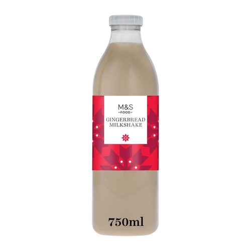 M&S Gingerbread Milkshake