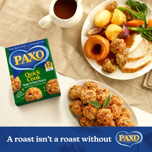 Paxo Quick Cook Sage & Onion Stuffing Mix